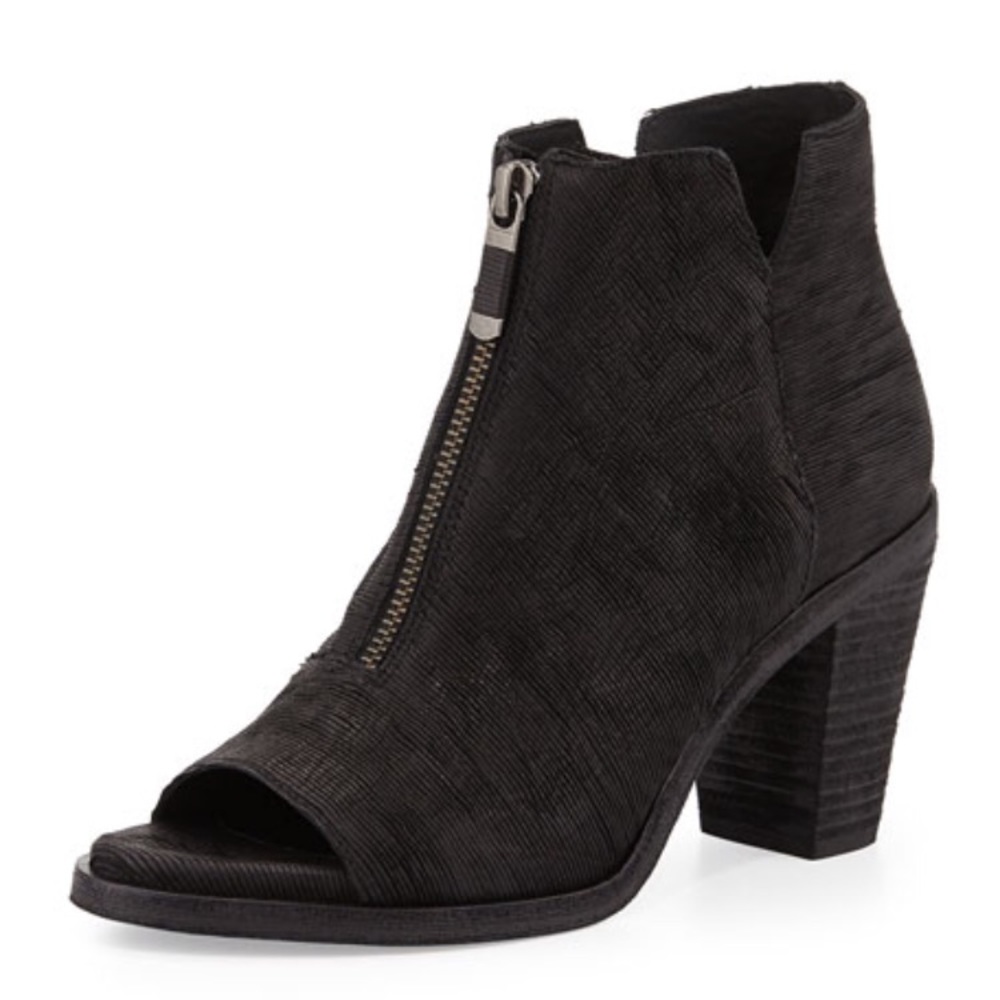 EILEEN FISHER Peep-Toe Ankle Boot